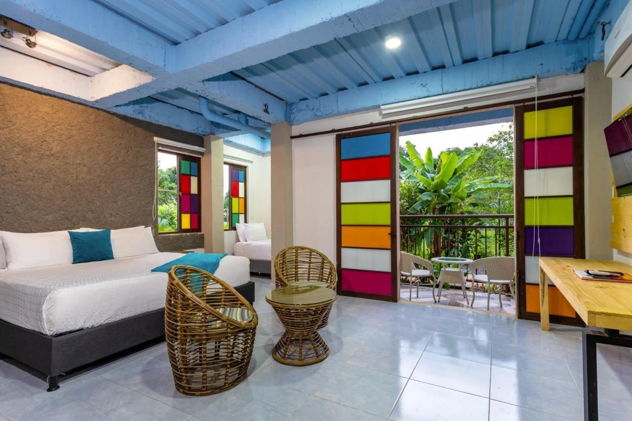 Nq Hotel Orinoquia Granja Campo Alegre Екстер'єр фото