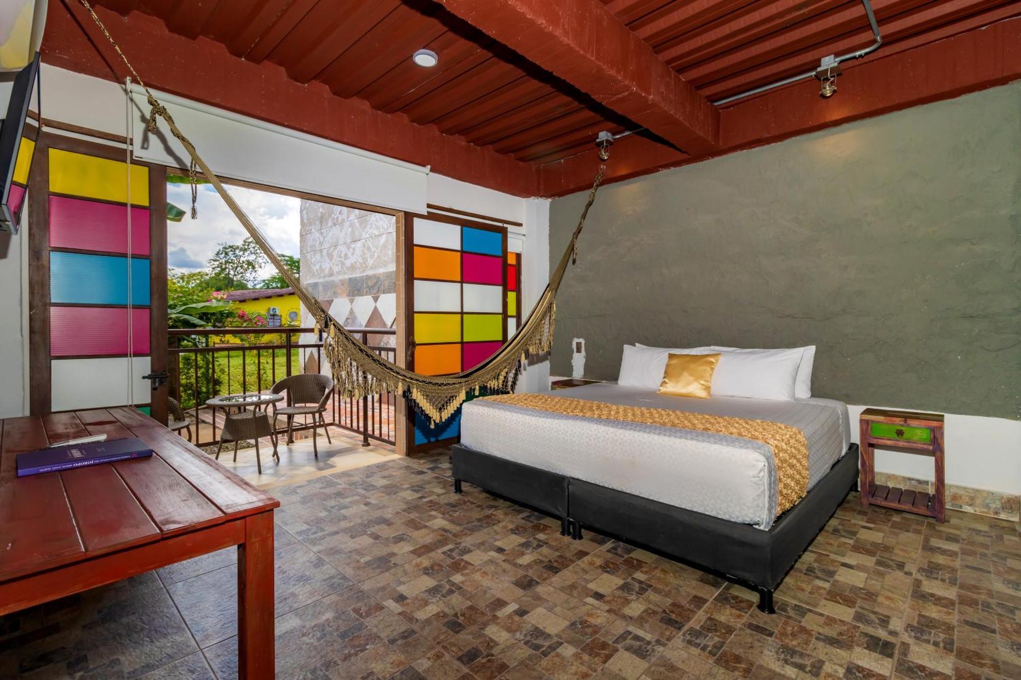 Nq Hotel Orinoquia Granja Campo Alegre Екстер'єр фото